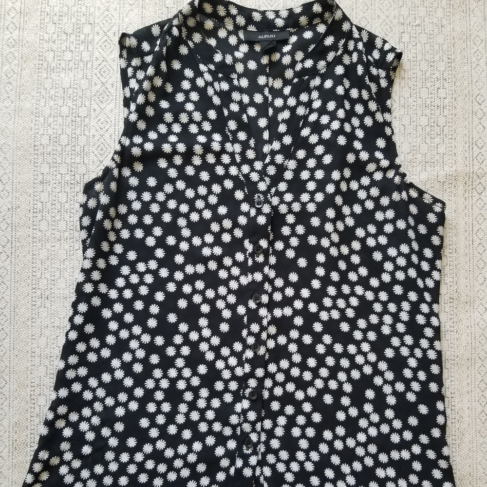 Alfani Sleeveless Blouse 6